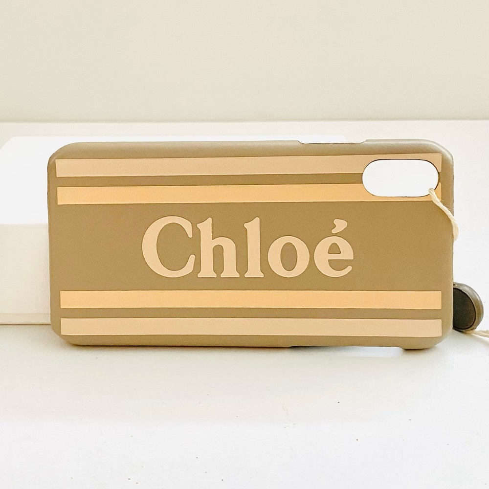 NWT: CHLOE | Vick iPhone X / XS Leather Case
